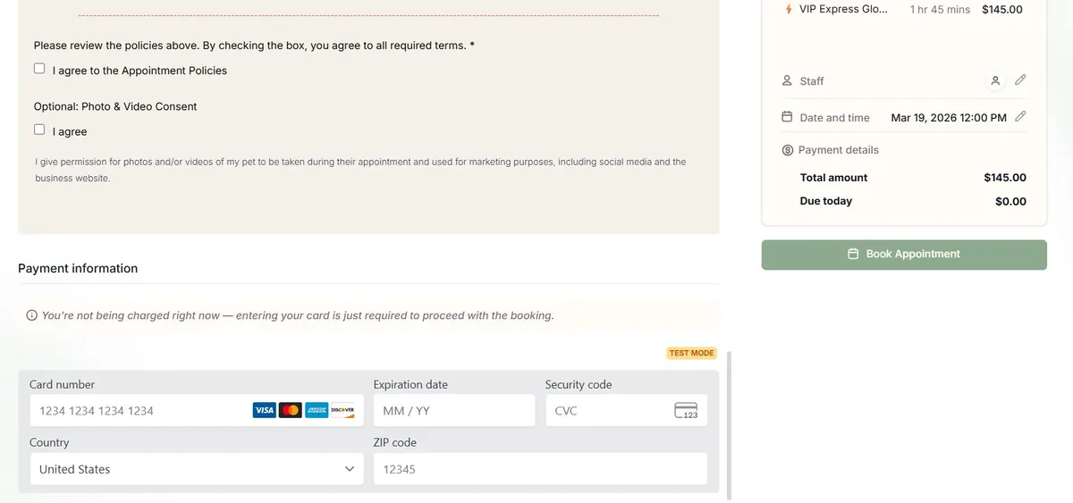 Confirm Booking