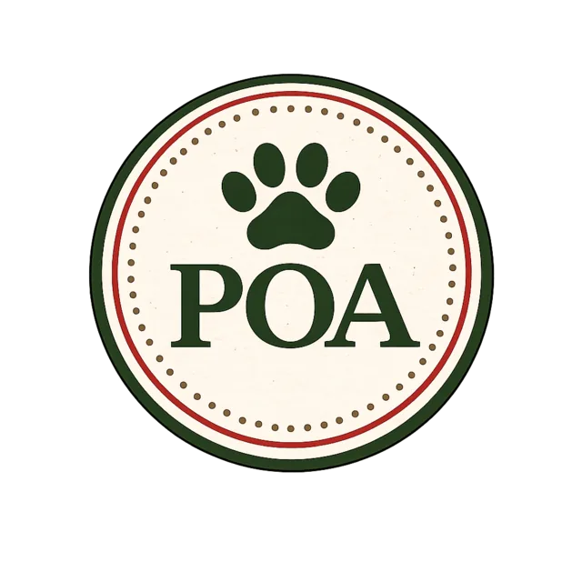 Paws on Auto badge logo